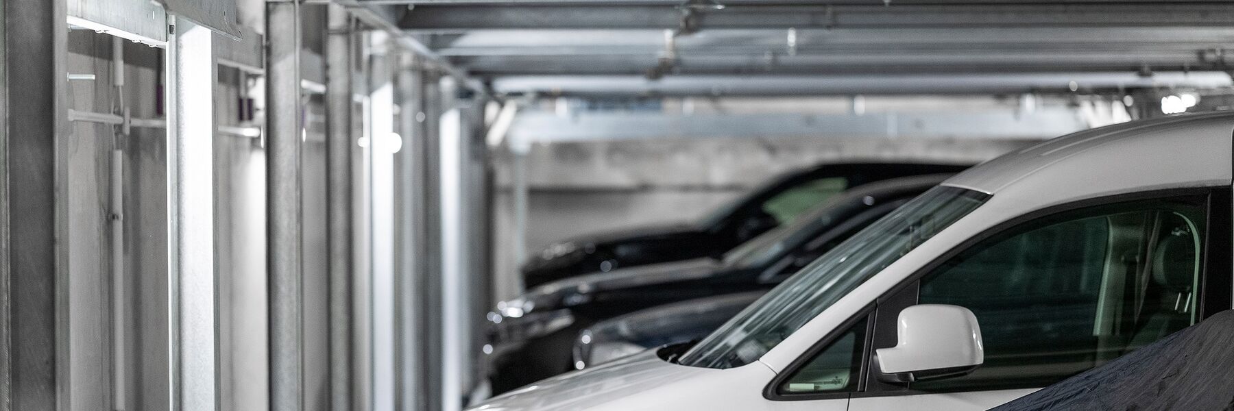Parking system from the inside
