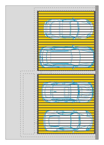 Graphique en vue de dessus