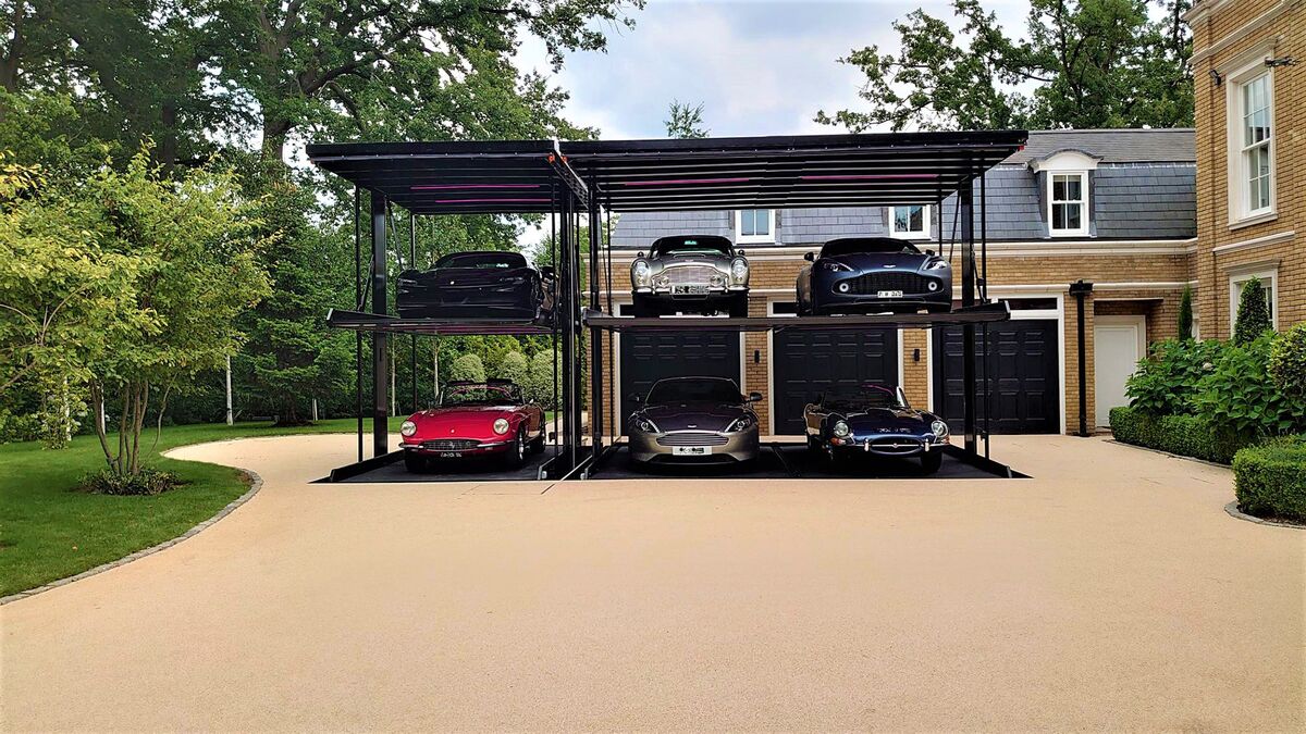 Parking system with ca