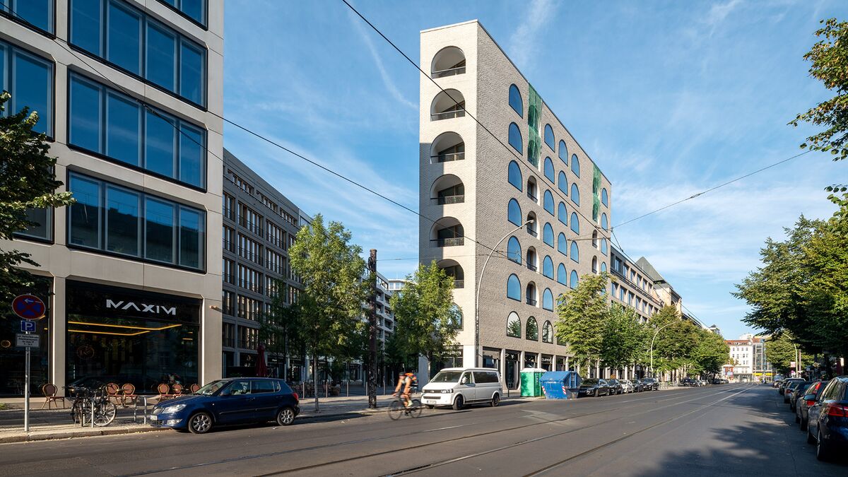 A view of the ‘AM TACHELES’ district